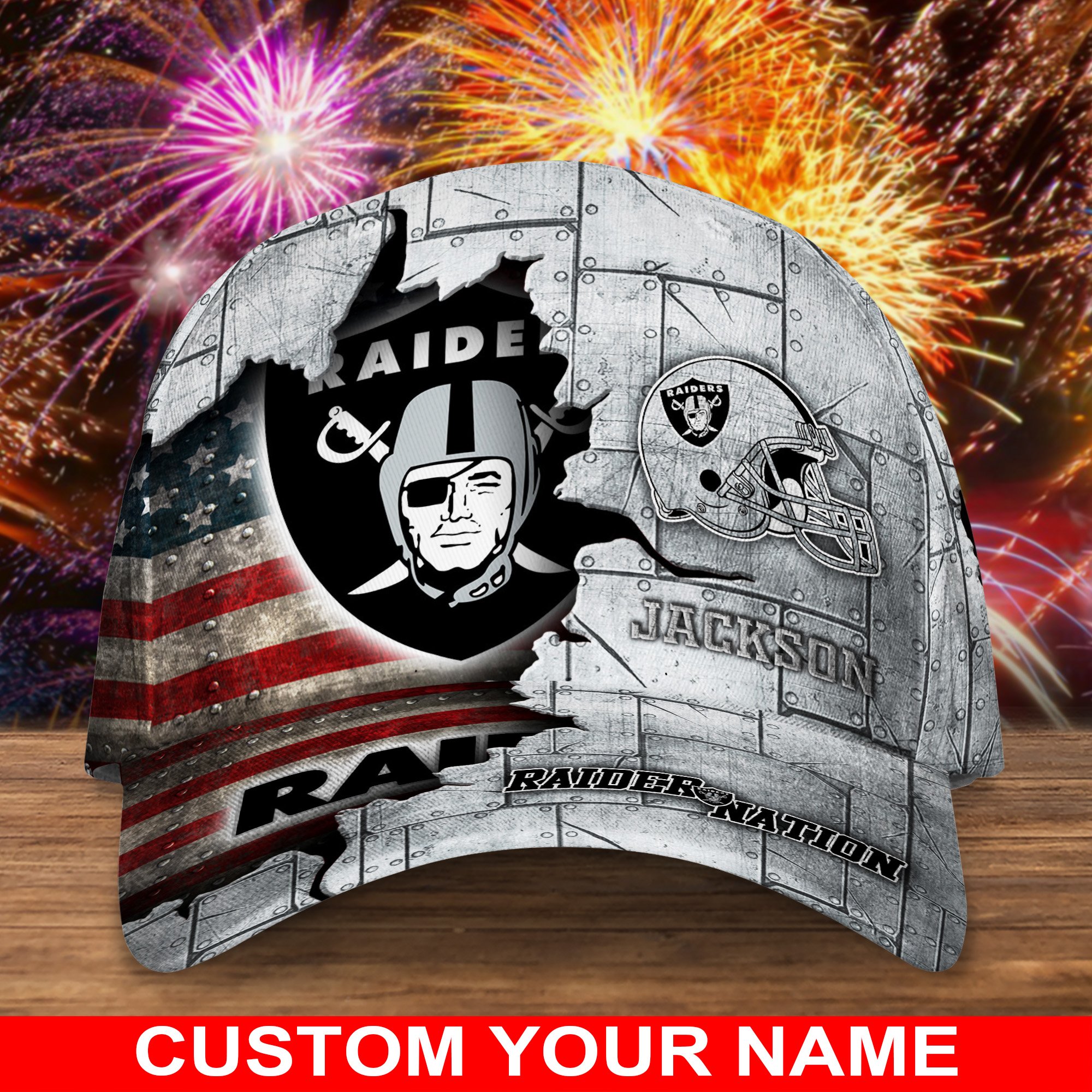 Oakland Raiders Custom Cap Go Sports Teams TD30909